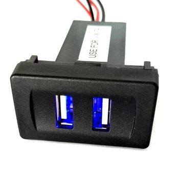 Прикуриватель 2.1A с двумя автомобильными USB-зарядными устройствами для Volkswagen-T4