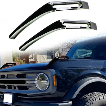 Прицел для капота, декоративные наклейки для крышки, внешние аксессуары для Ford Bronco 2021-2023, 2 упаковки