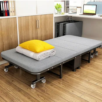Простая походная переносная складная кровать для хранения в офисе для взрослых, артефакт для сна, кресло для отдыха дома