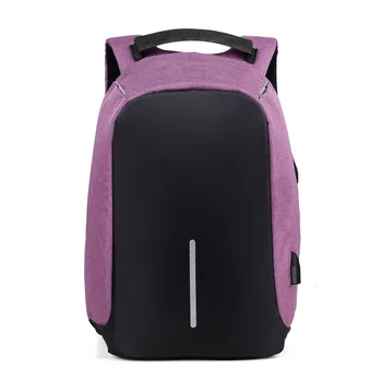 Противоугонная сумка Для мужчин, рюкзак для ноутбука, дорожный рюкзак для женщин, деловая USB-зарядка для студентов колледжа, школьные сумки через плечо
