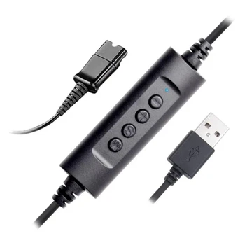 Прочная гарнитура, быстроразъемный кабель QD для подключения к USB-штекерам, адаптер Plug-and-Play, кабель для гарнитуры USB-QD для профессионалов