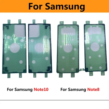 Рамка для крышки батарейного отсека, наклейка на объектив камеры, клей для Samsung Note 20 Ultra, Note 10 Plus, Note 8 9 7 Lite