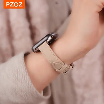 Ремешок PZOZ для Apple Watch 8 7 6 SE 5 4 49 мм 42 мм 38 мм 44 мм 40 мм 41 мм 45 мм Ремешок Для наручных часов Серии iWatch