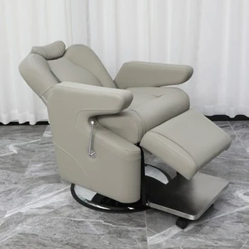 Роскошное парикмахерское кресло Для салона Красоты, Профессиональное кресло для макияжа, Вращающееся Кресло для лечения Behandelstoel Furniture LJ50BC