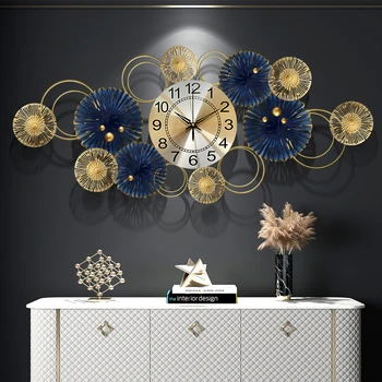 Роскошные настенные часы в скандинавском стиле, модные украшения для гостиной, настенные часы в домашней атмосфере, креативные настенные часы Zegar для дома