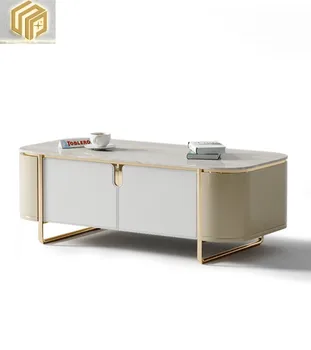 Роскошный мраморный чайный столик с телевизором, комбинация шкафов в скандинавском стиле, простая постмодернистская гостиная, небольшой семейный чайный столик, высококачественная мебель