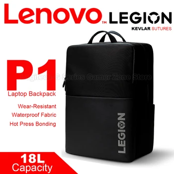 Рюкзак для ноутбука LENOVO LEGION P1 емкостью 18 л из износостойкой водонепроницаемой ткани с застежкой-молнией для горячего прессования для Xiaomi Huawei