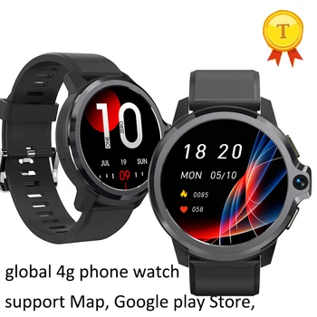 Смарт-часы 4G Global Android, WIFI, 8-мегапиксельная камера, 1050 мАч, карты кислорода в крови, GPS-карты, умные часы, водонепроницаемые часы с Google Play Store