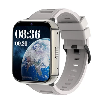 Смарт-часы Мужские 4G LTE Android 9 GPS WIFI Медиаплеер С Большим HD-Экраном и Батареей 930 мАч Пульсометр Smartwatch Скачать Приложение