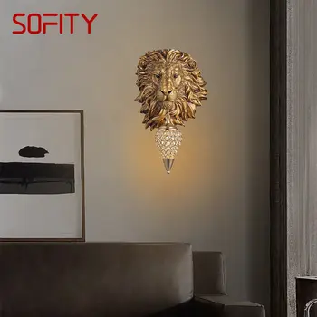 Современная Винтажная лампа ANITA LED Wall Creative Animal Design Бра для дома, гостиной, спальни, Прикроватной тумбочки, декора крыльца