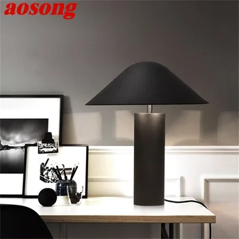 Современная креативная настольная лампа AOSONG Простой грибовидный дизайн Настольная лампа Декоративная для домашней Гостиной