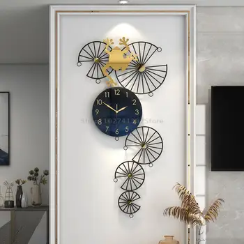 Современный дизайн, Настенные часы, стекло, Роскошные Цифровые Бесшумные Аксессуары для дома, гостиной, часы, художественная роспись Horloge, Современный декор стен