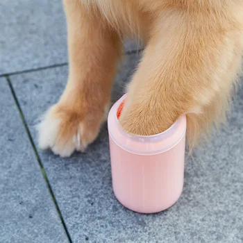 Средство для чистки собачьих Лап Мягкая Силиконовая щетка для мытья Ног Чашка для чистки Портативное Полотенце для домашних Собак Средство для мытья ног Аксессуары для собак