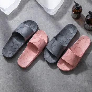 Тапочки Женская обувь Нескользящие тапочки для ванной комнаты Износостойкие Легкие и удобные пары Домашняя обувь Мужские тапочки