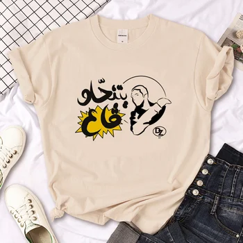 Футболки из Алжира, женские футболки с мангой, одежда с рисунком аниме харадзюку для девочек