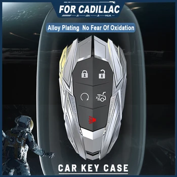 Чехол для Ключей автомобиля Чехол-накладка сумка-брелок держатель для Cadillac ESV Escalade CTS XTS SRX ATS 2015 2016 2017 2018 CT5 XT5 XT6 брелок