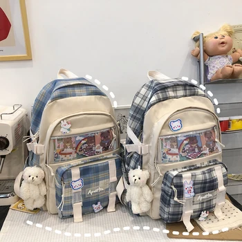 Школьная сумка большой емкости для мальчиков и девочек младших классов, сумка на плечо с принтом, рюкзак для путешествий