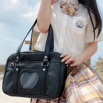 Японские сумки JK School Heart Uniform, Женская студенческая сумка, сумка для косплея, Аниме, сумки через плечо, сумки большой емкости