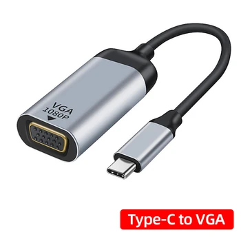 кабель-адаптер type-C-HDMI VGA/DP/RJ45/Mini DP HD Video Converter usb C 3.1 HD 4K конвертер DP1.4 Кабель для Samsung macbook