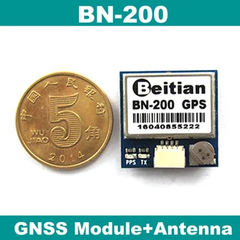 малогабаритный чипсет, GPS модуль, антенна, GPS ГЛОНАСС, двойной GNSS модуль с 4-метровой вспышкой, 20мм * 20мм * 6мм, BN-200