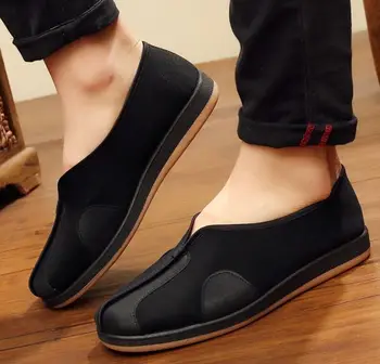 мужская обувь для кунг-фу, мужская обувь для дзен шаолиньского кунг-фу, обувь для тайцзицюаньского ушу, кроссовки для тайцзицюань, черные