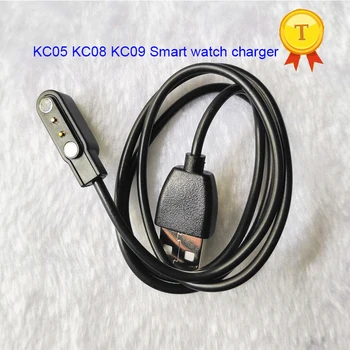 оригинальное 2pin зарядное устройство для смарт-часов KC05 KC08 KC09, телефонных часов, наручных часов, зарядного кабеля с магнитной адсорбцией, зарядных устройств